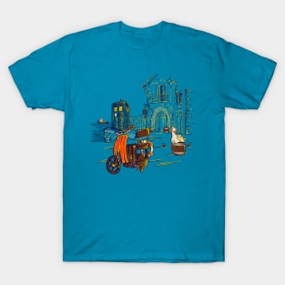 THE JOURNEY movie geek mashup T-Shirt